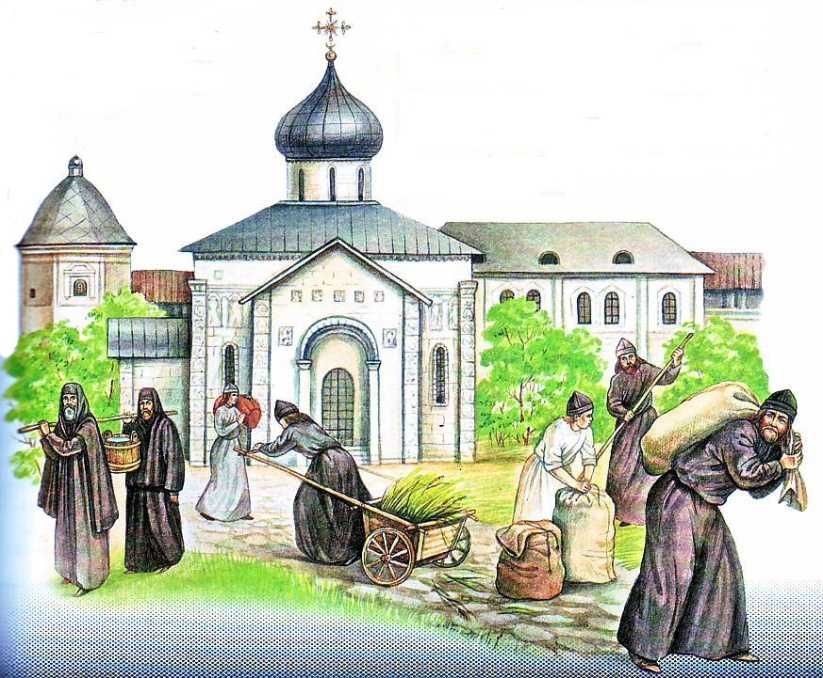 Благотворительная деятельность монастырей марийского края в XVIII веке