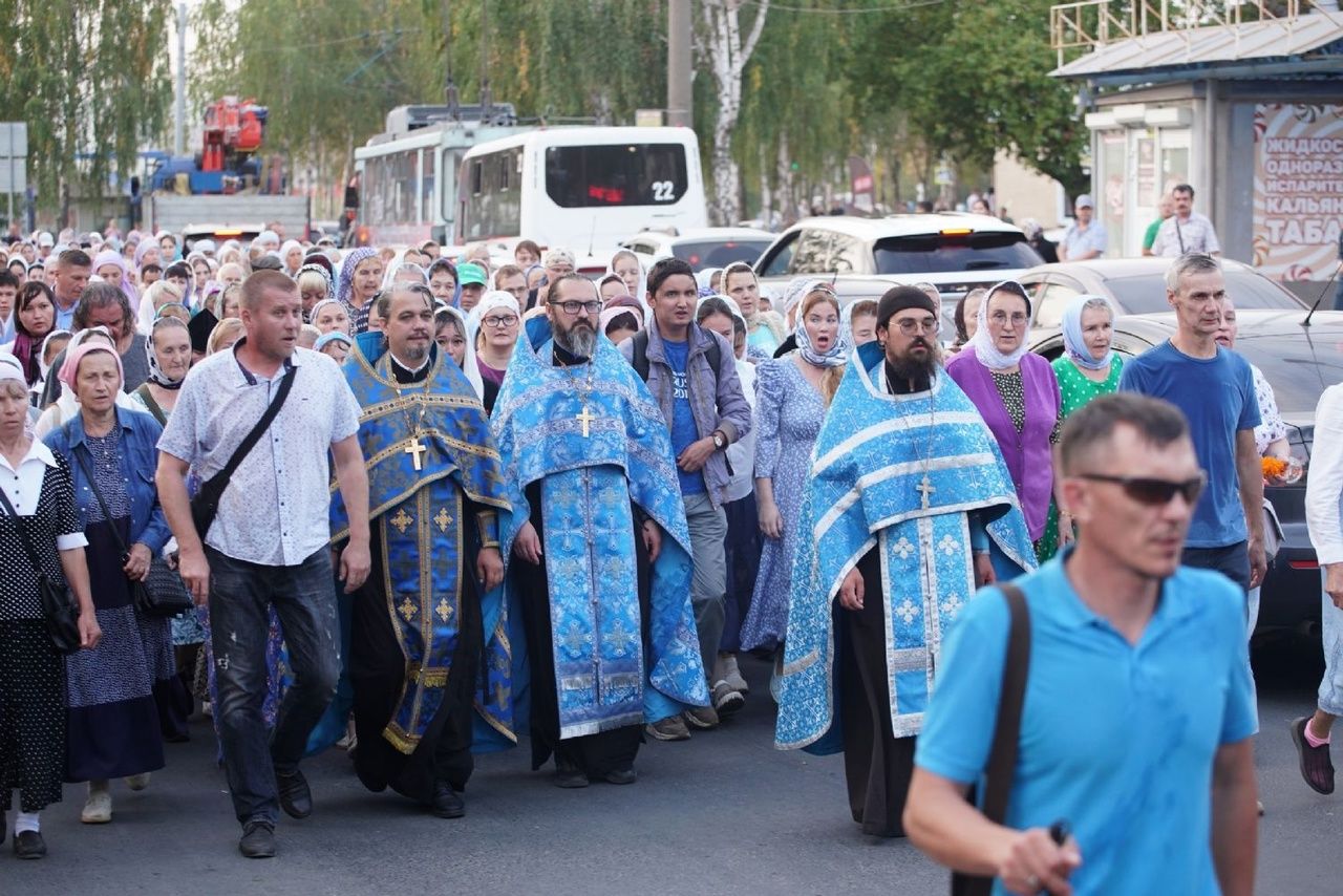 🆕 Мироносицкий крестный ход пришел в п. Медведево