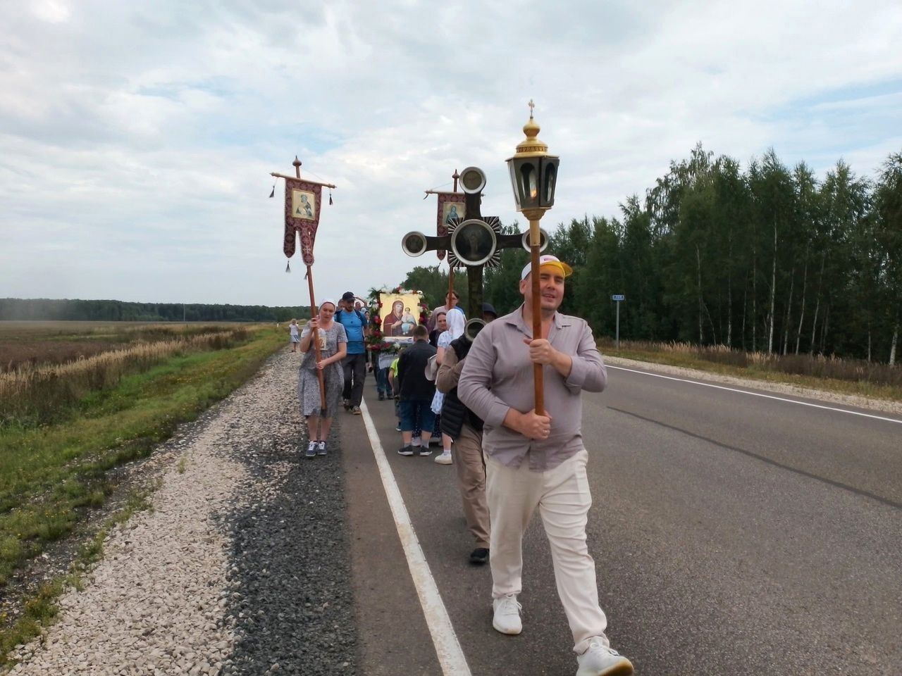 🆕 В Оршанском районе прошел Успенский крестный ход