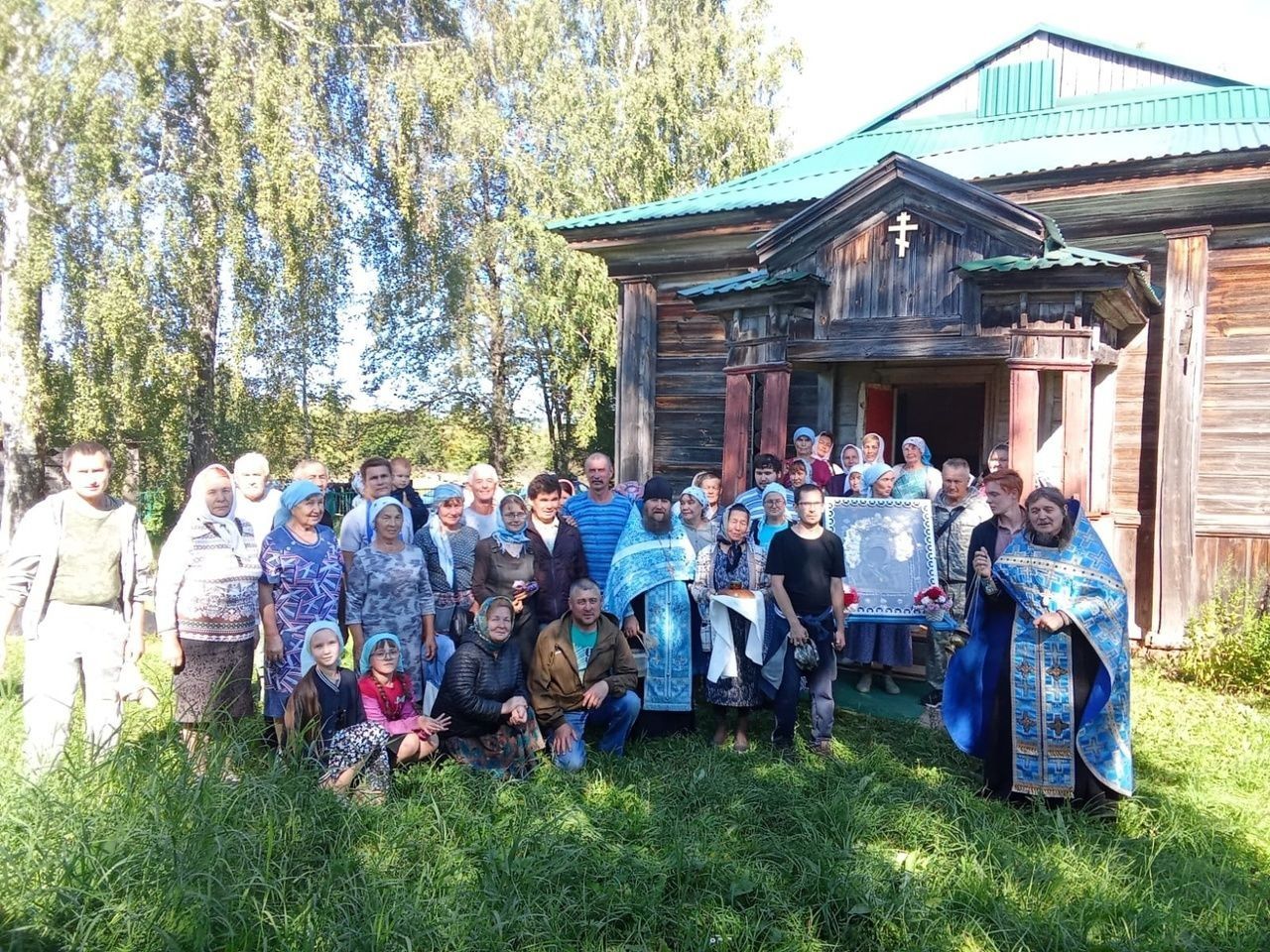 🆕 По селам Горномарийского района прошел крестный ход с Владимирской иконой Богородицы