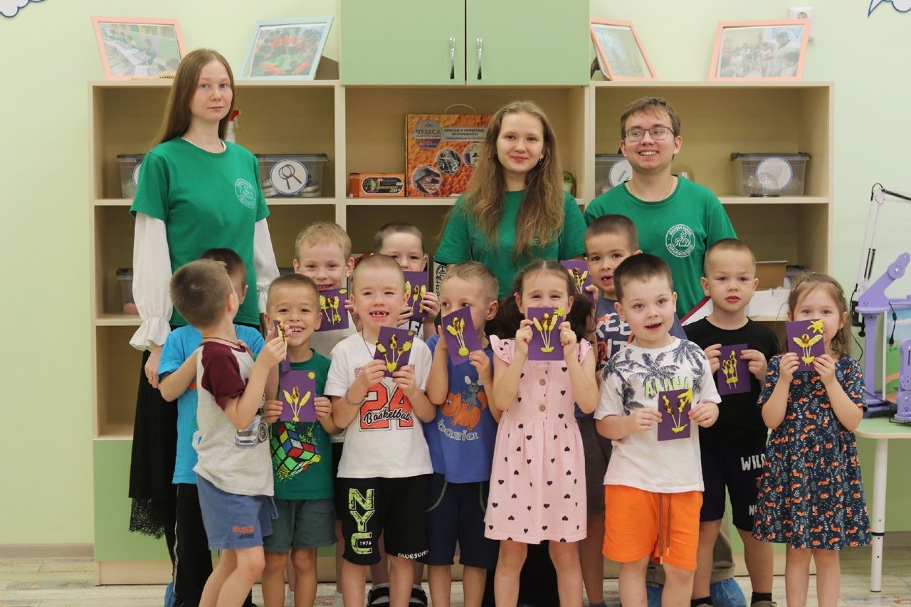 🆕 Православные добровольцы провели занятие для самых маленьких